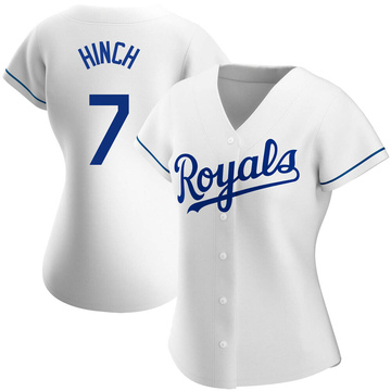 Replica A.j. Hinch Women's Kansas City Royals White Home Jersey