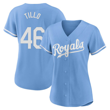 Replica Daniel Tillo Women's Kansas City Royals Light Blue 2022 Alternate Jersey